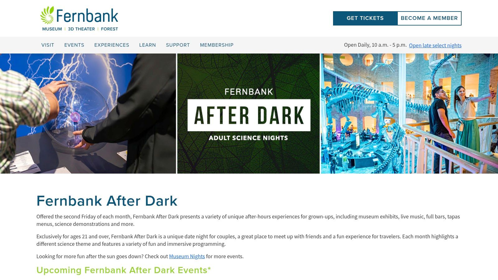 Fernbank After Dark: "Booze & Botanicals"