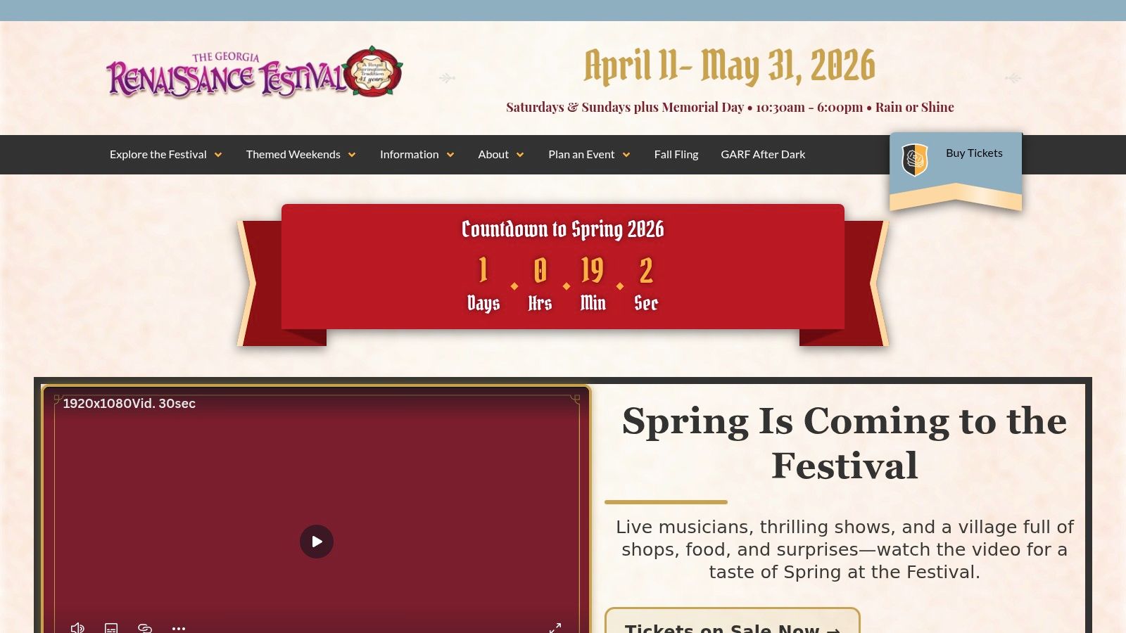 Georgia Renaissance Festival