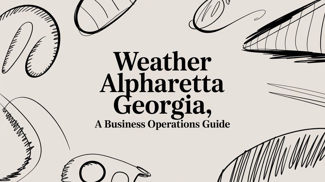 Weather Alpharetta Georgia: A Business Operations Guide