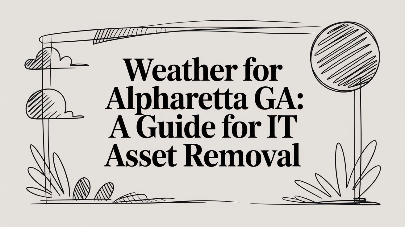 Weather for Alpharetta GA: A Guide for IT Asset Removal