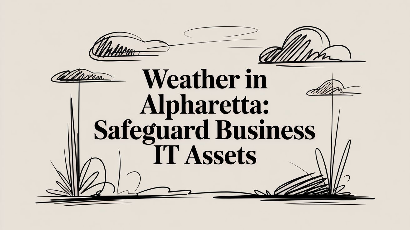 Weather in Alpharetta: Safeguard Business IT Assets