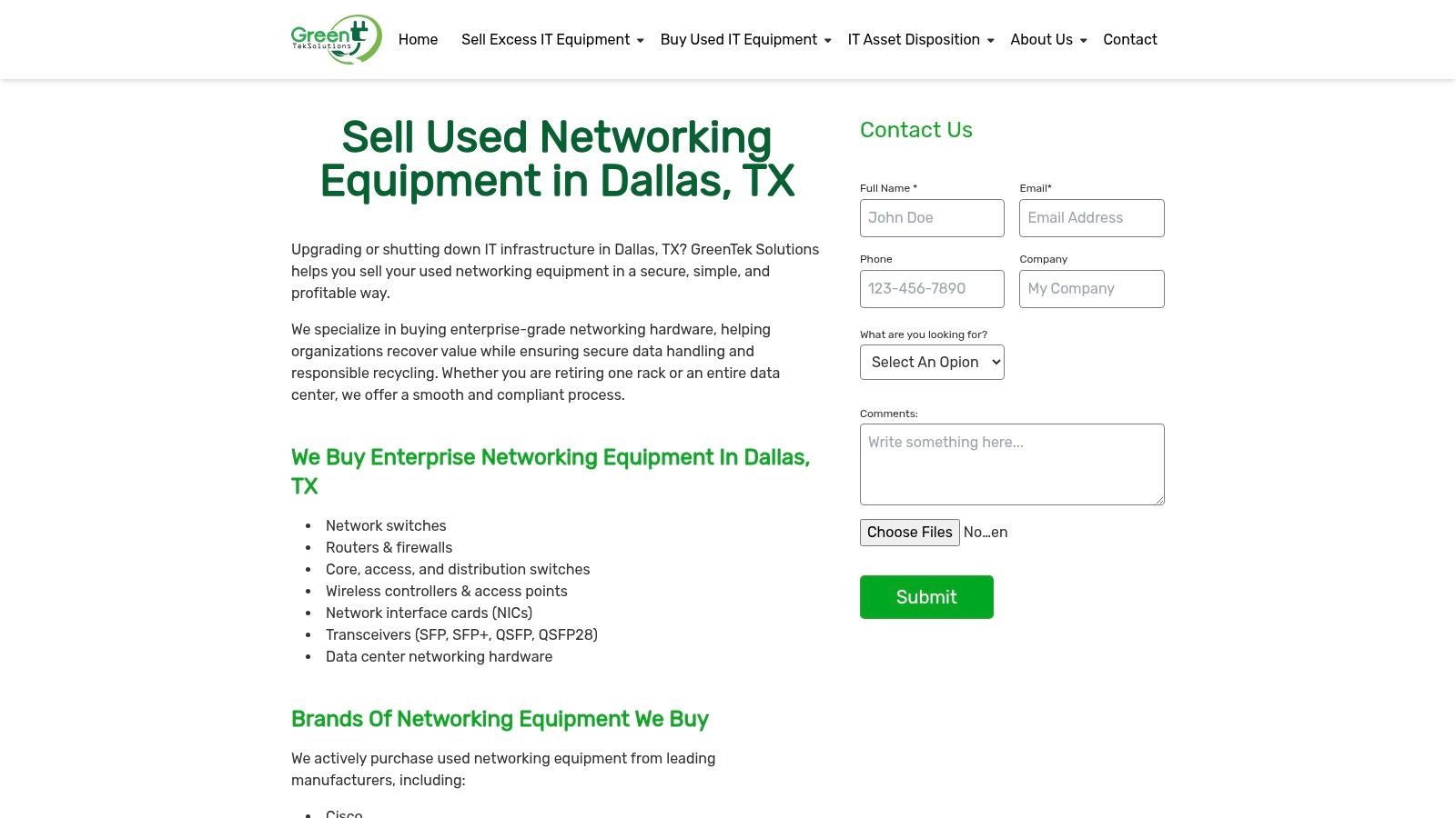 GreenTek Solutions – Dallas