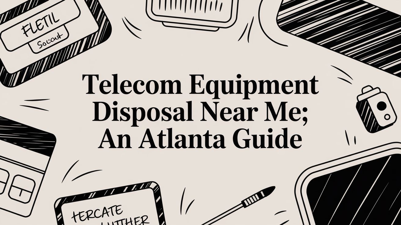Telecom Equipment Disposal Near Me: An Atlanta Guide