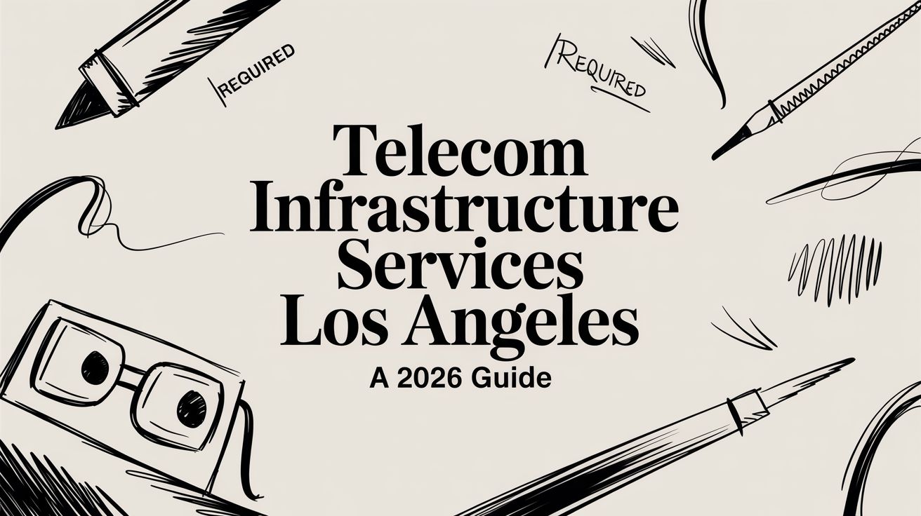 Telecom Infrastructure Services Los Angeles: A 2026 Guide